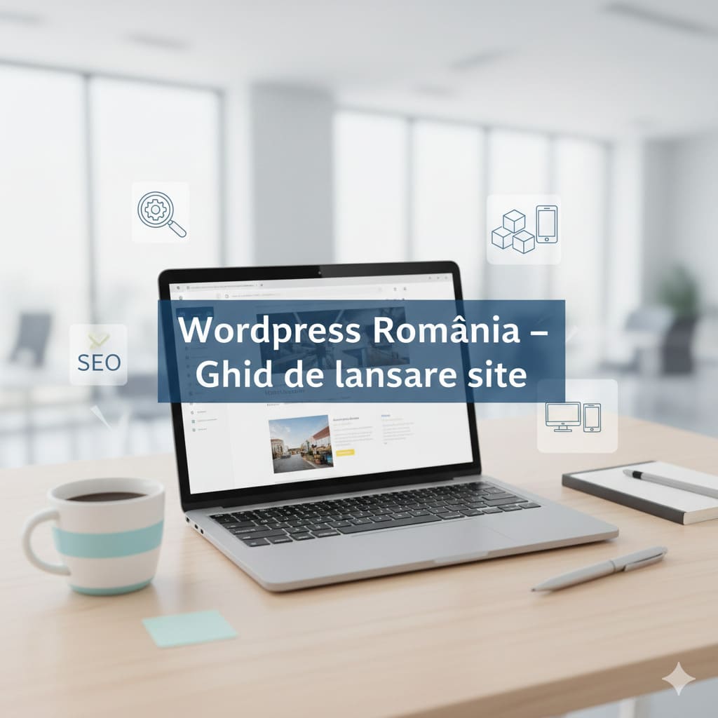 site WordPress, lansare site WordPress, pluginuri WordPress, SEO site WordPress, design responsive WordPress