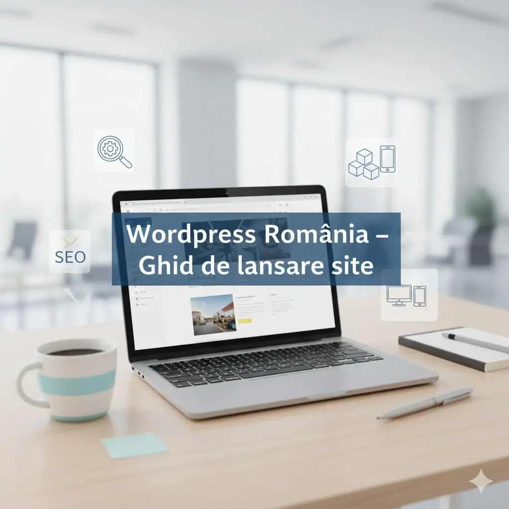 site WordPress, lansare site WordPress, pluginuri WordPress, SEO site WordPress, design responsive WordPress