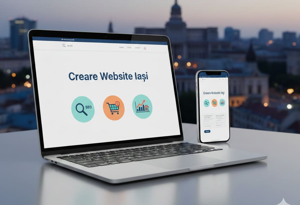 creare website Iasi, web design Iași, realizare site Iași