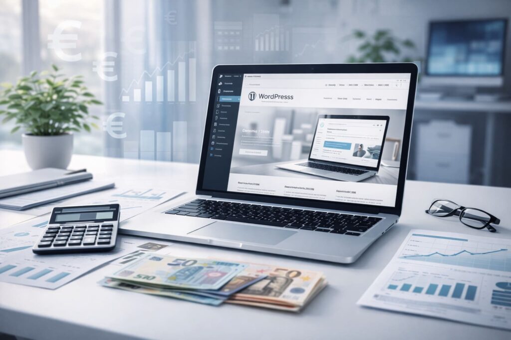 cat costa un site WordPress in Romania 2026