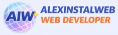 Web Development & Soluții Digitale, Logo baner, AIW, AlexInsatlWeb